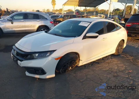 2020 Honda Civic Sport z USA, uszkodzony, nr VIN 2HGFC2F87LH586773